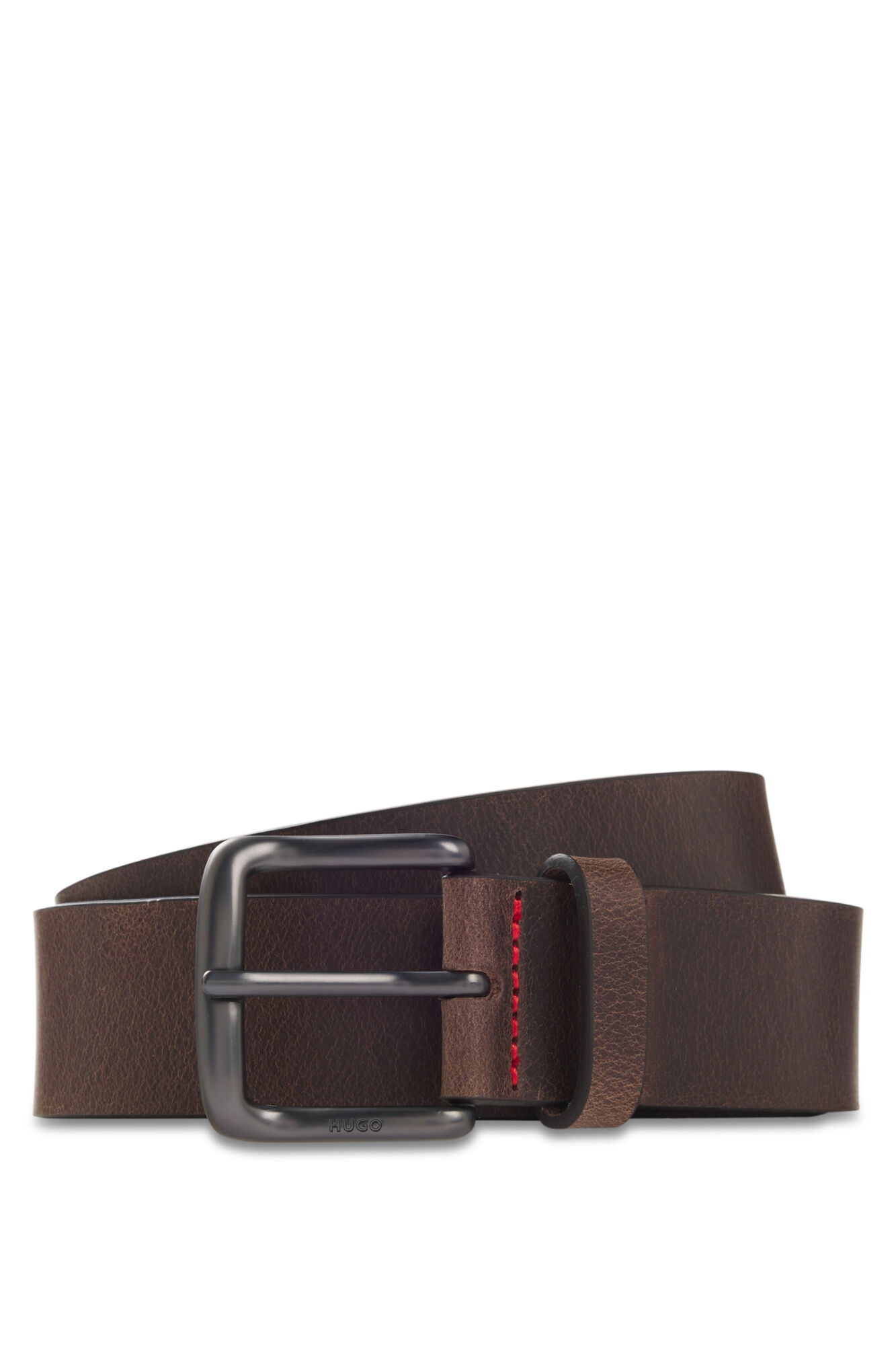 HUGO Buffalo leather belt