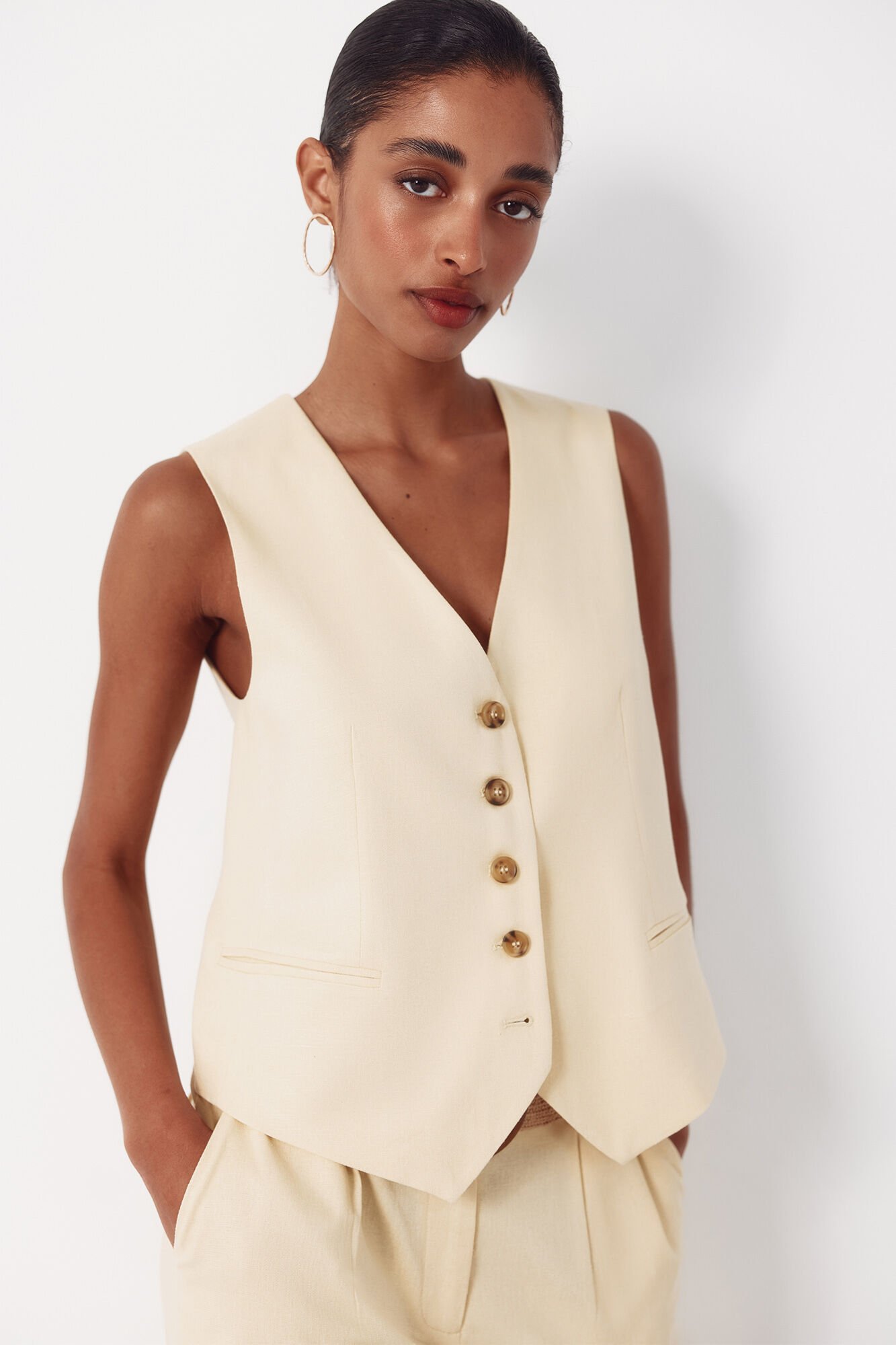 Cortefiel Tailored waistcoat