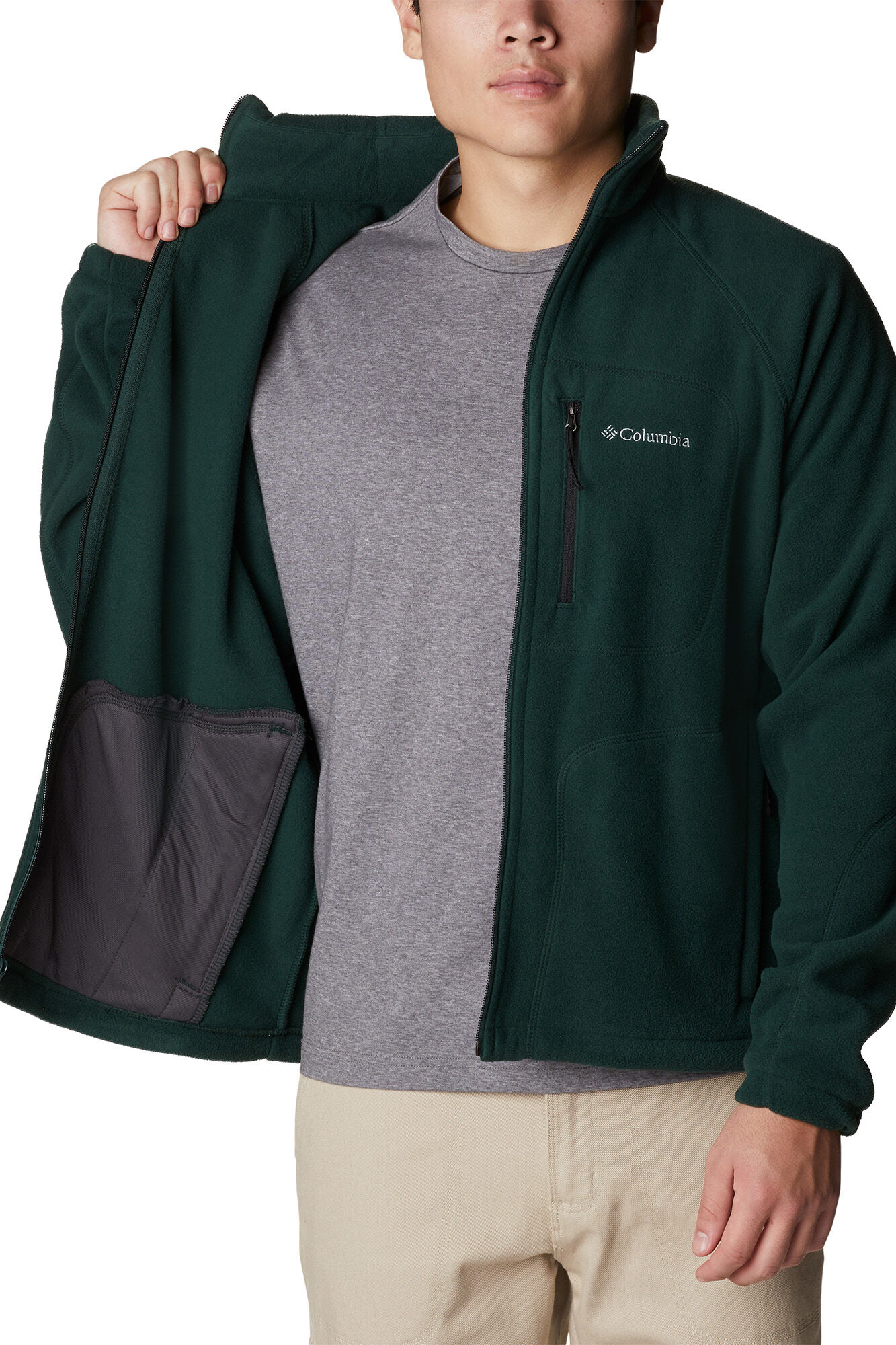 Columbia Columbia Fast Trek fleece with zip &trade; Green