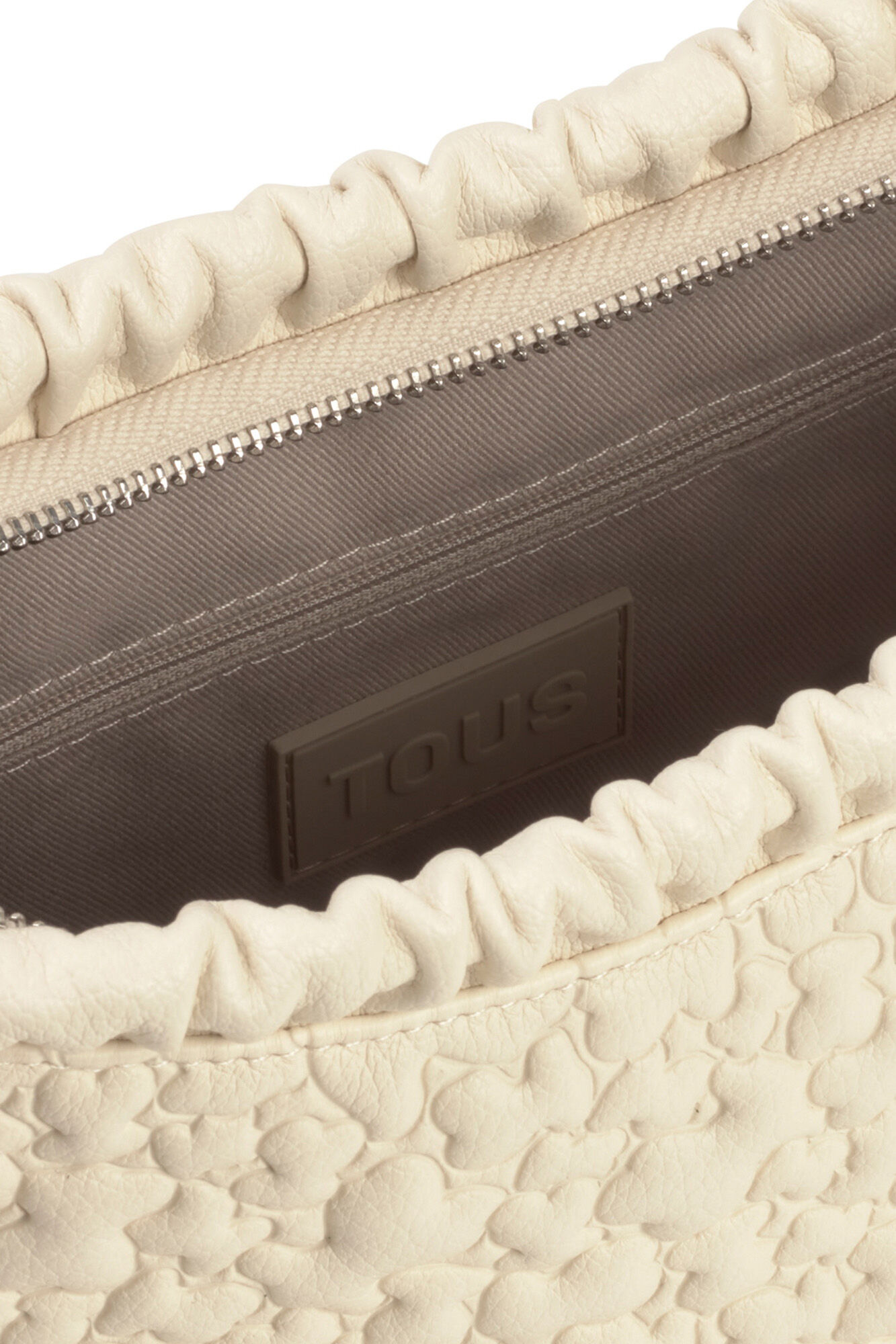 Tous Bandolera mediana beige TOUS Puffy Bear Beige