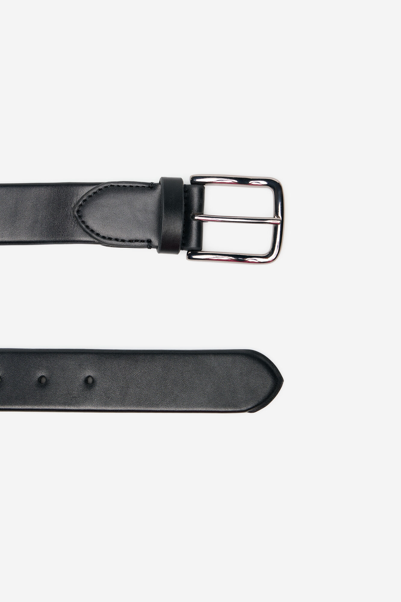 Cortefiel Stretch dress belt Black