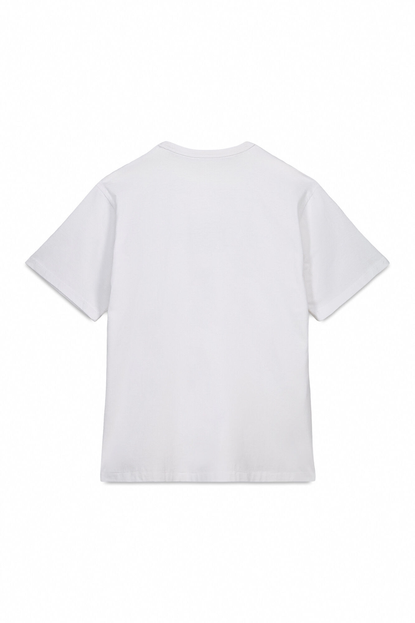 OOTO Camiseta gr&aacute;fica lavada Blanco