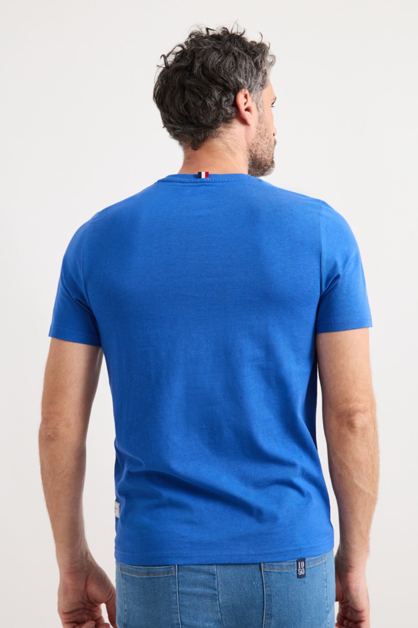 Williot Patch logo T-shirt Blue