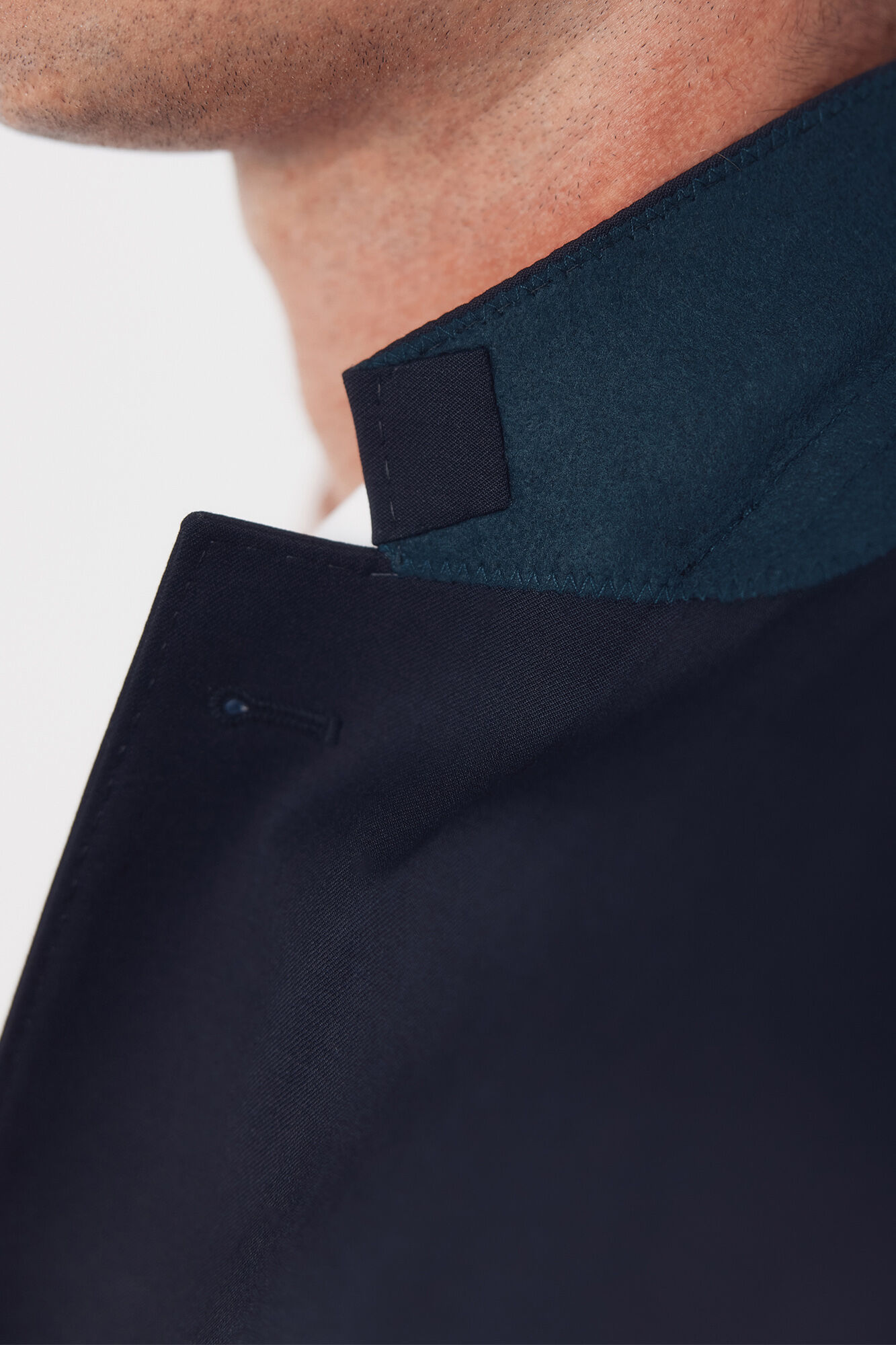 Cortefiel Plain Coolmax blazer Navy