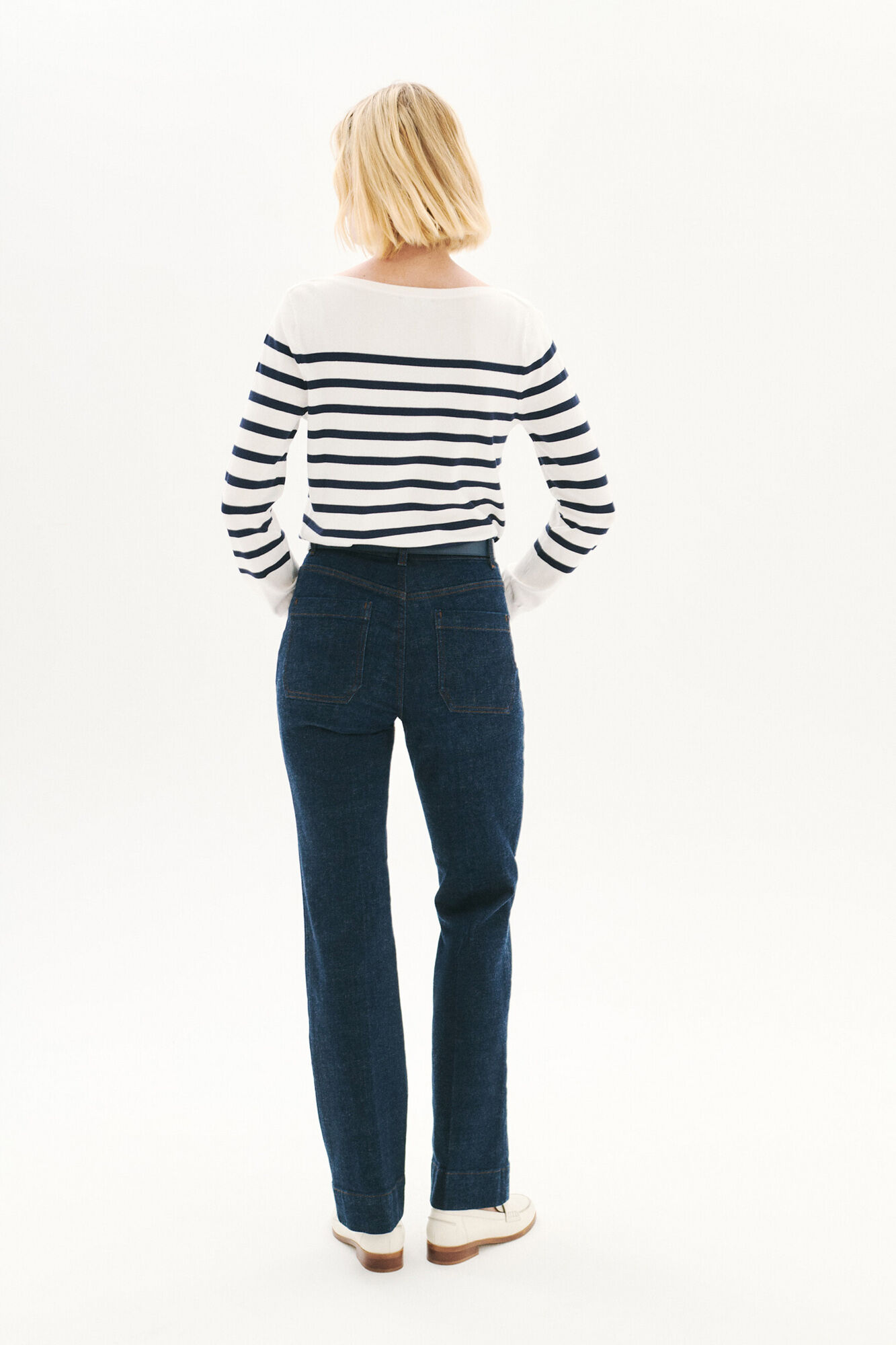 Caroll Casual denim trousers Blue