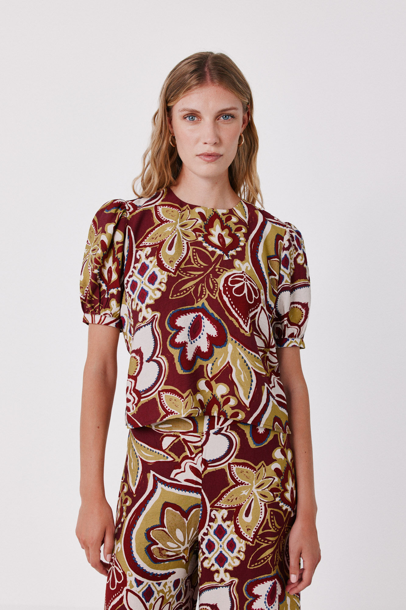 Cortefiel Printed blouse