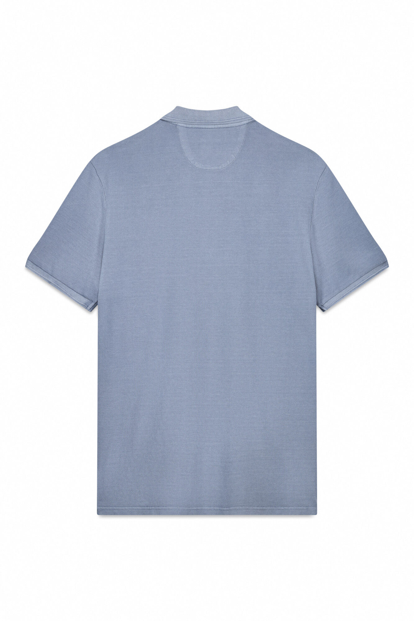 OOTO Polo piqu&eacute; lavado bordado avi&oacute;n Azul