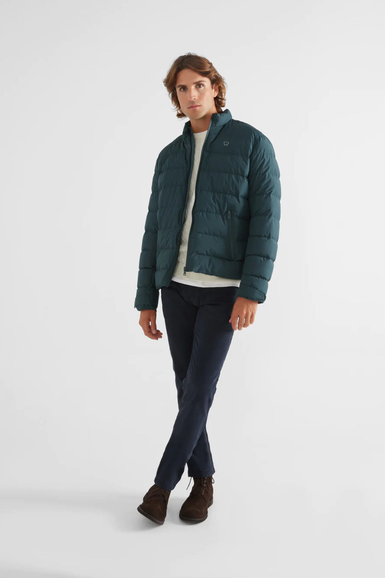 Silbon Abrigo tecnico warm verde Verde