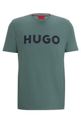 HUGO Short-sleeved T-shirt Green