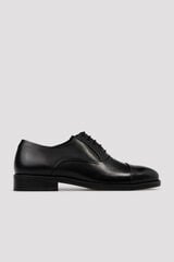 Cortefiel Zapato Oxford vestir Negro
