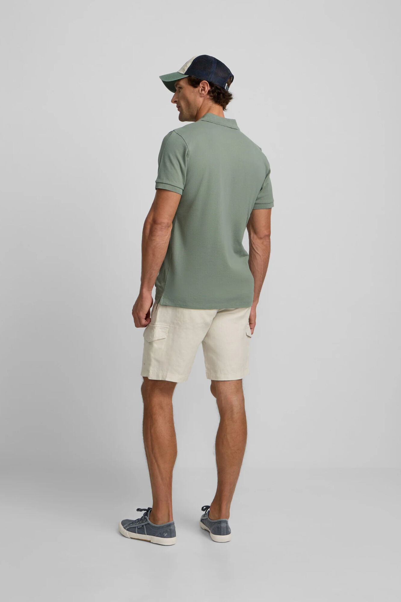 Silbon Polo cl&aacute;ssico liso Verde