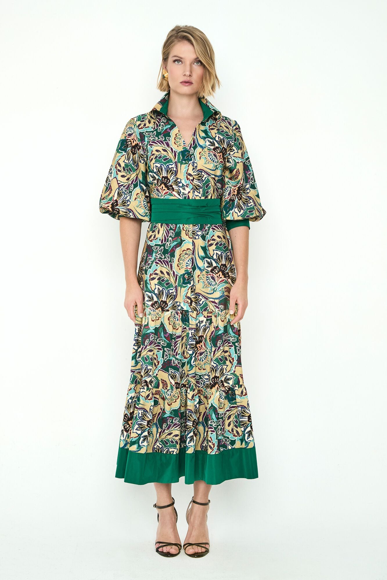 Panambi Giana print midi dress