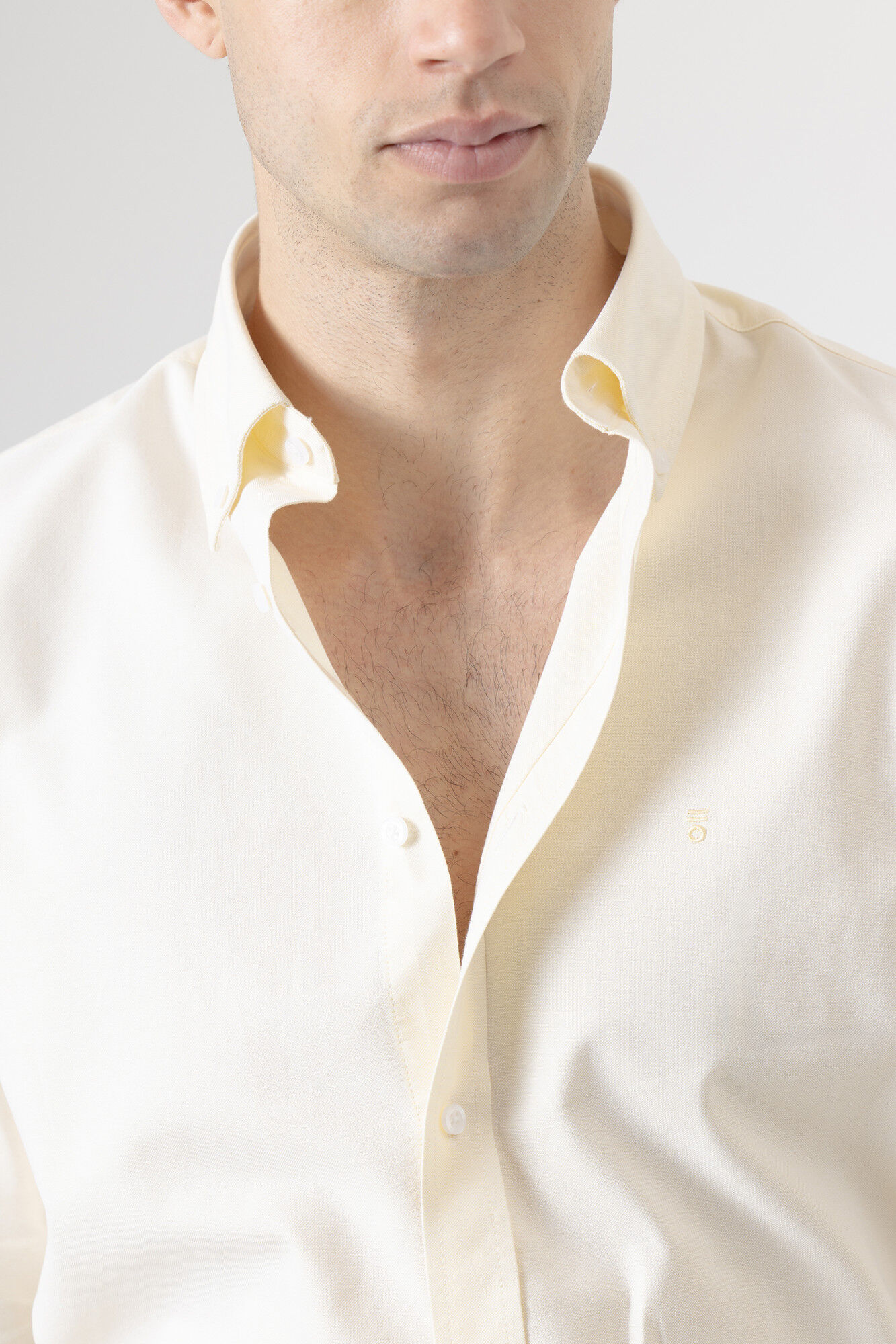 PuroEGO Camisa casual oxford algod&oacute;n