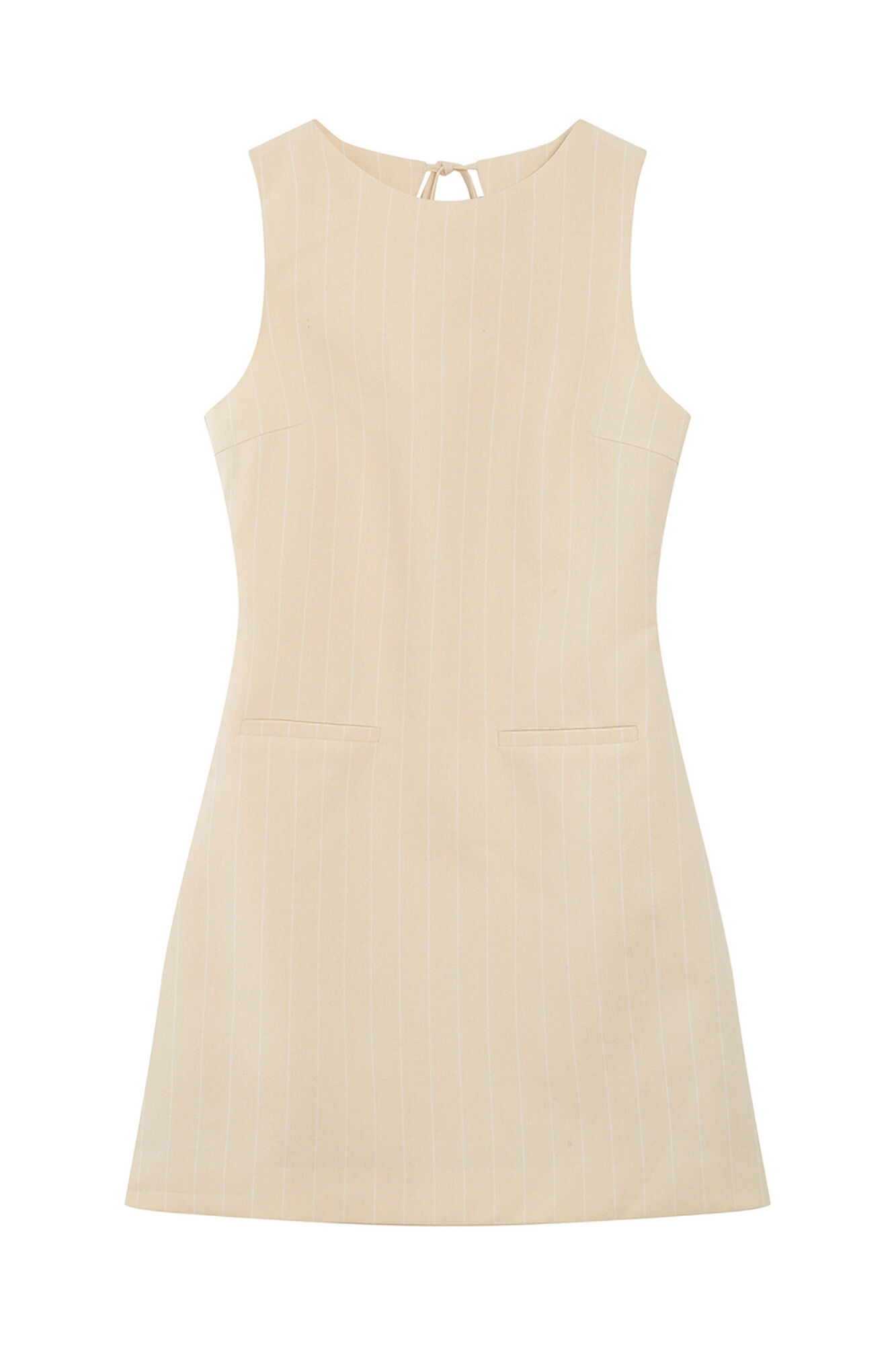 Grace & Mila Vestido curto &agrave;s riscas Vea Amarelo