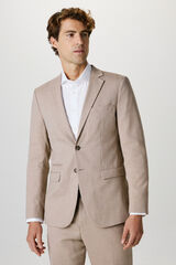 Selected Blazer Slim Fit com lã Castanho