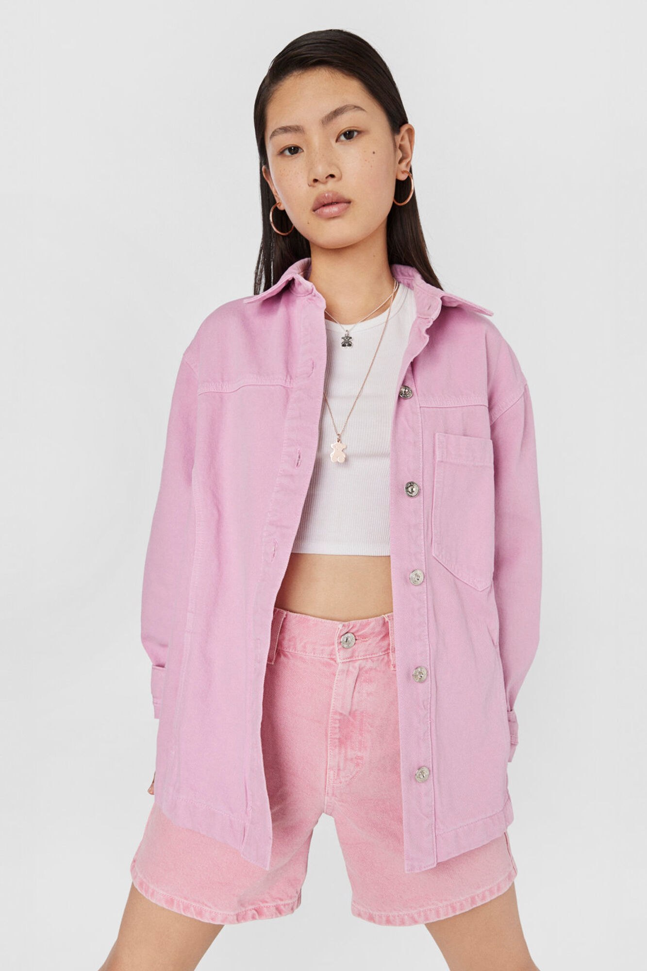 Tous Colgante peque&ntilde;o oso de plata Sweet Dolls Gris