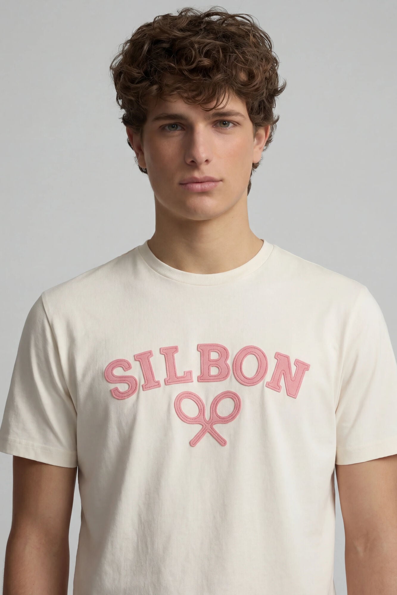 Silbon T-shirt de manga m&eacute;dia