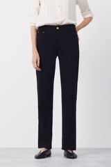 Cortefiel Sensational straight jeans Black