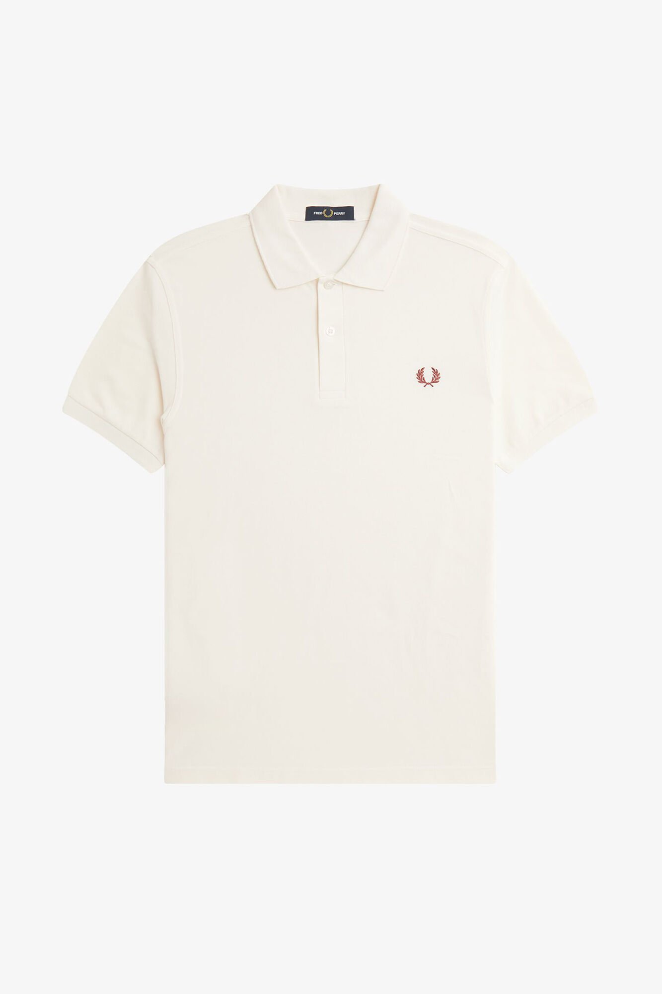 Fred Perry Polo manga corta Marfil