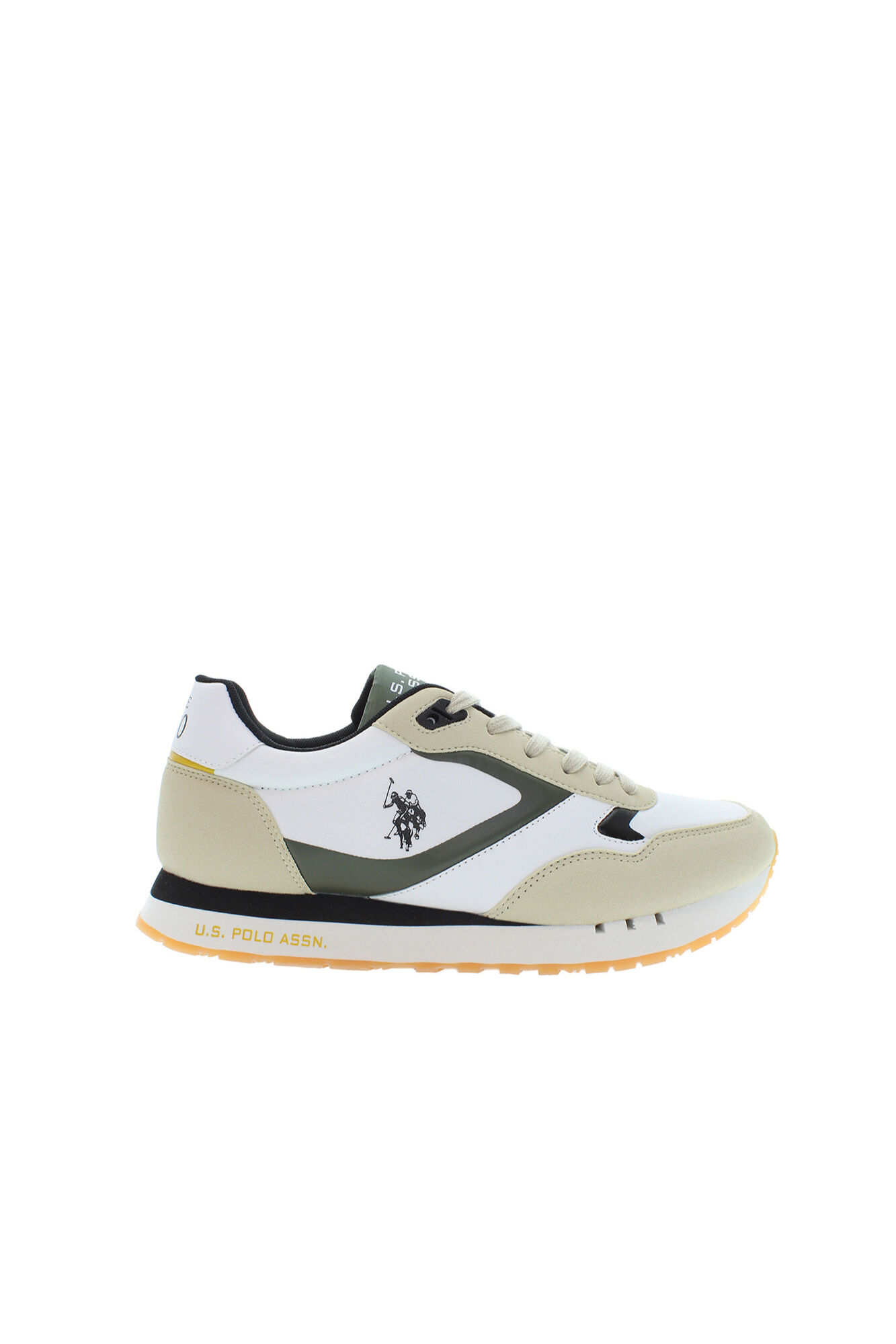 Us Polo Cal&ccedil;ado casual de homem Branco