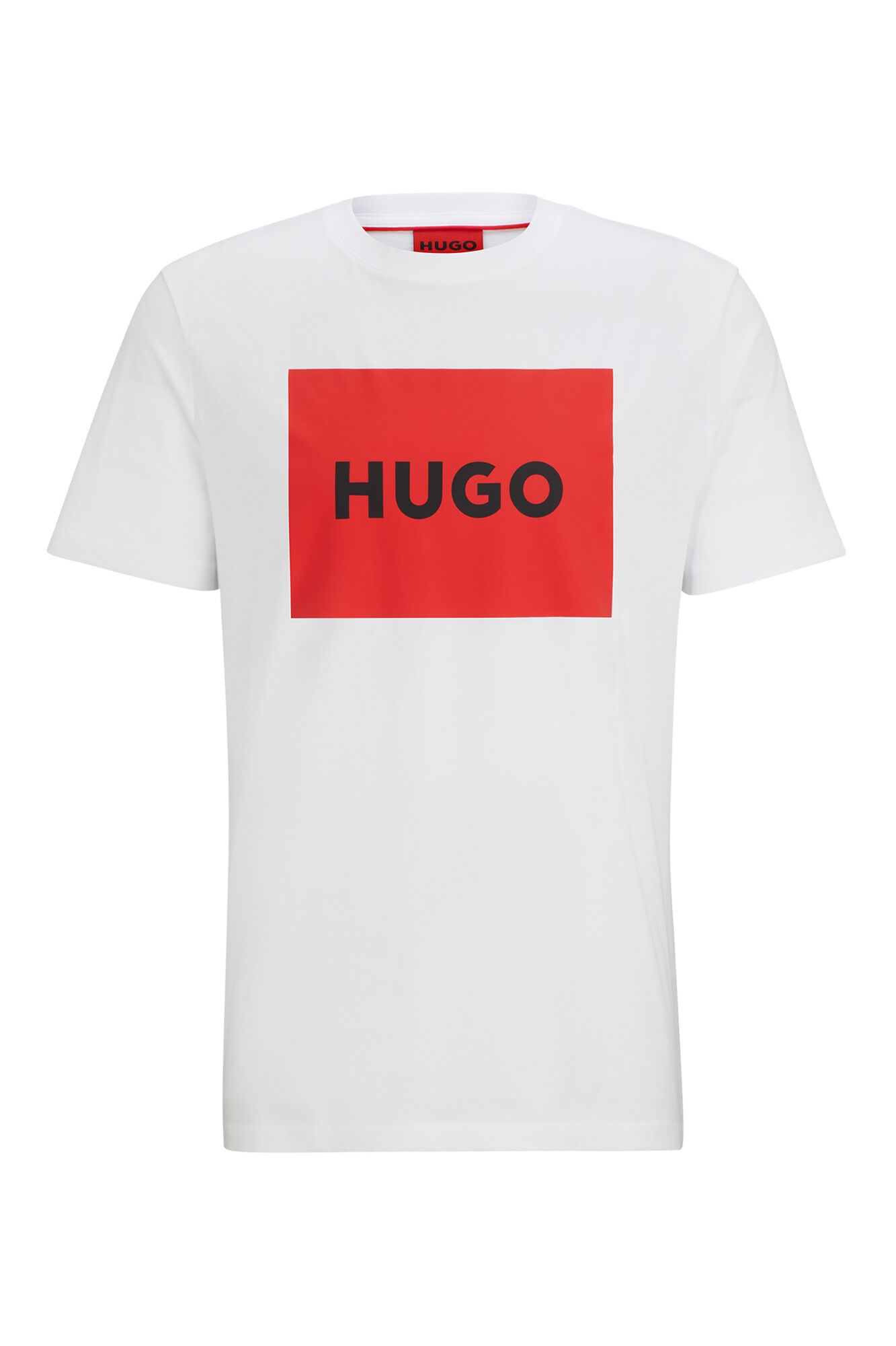HUGO T-shirt de manga curta Branco