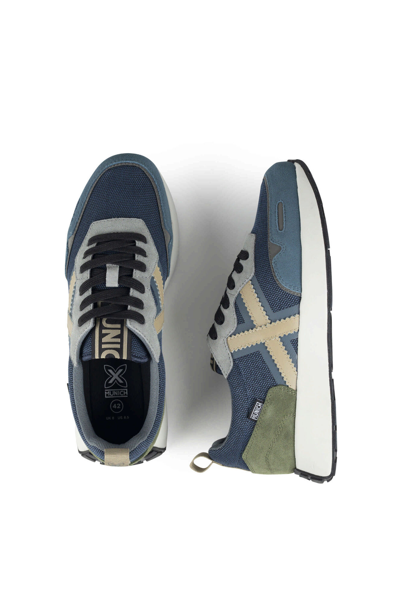Munich Sapatilhas Xemine para homem Azul