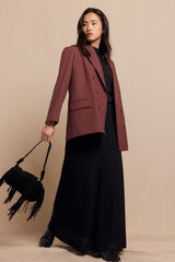 Slowlove Jersey-knit circle skirt Black