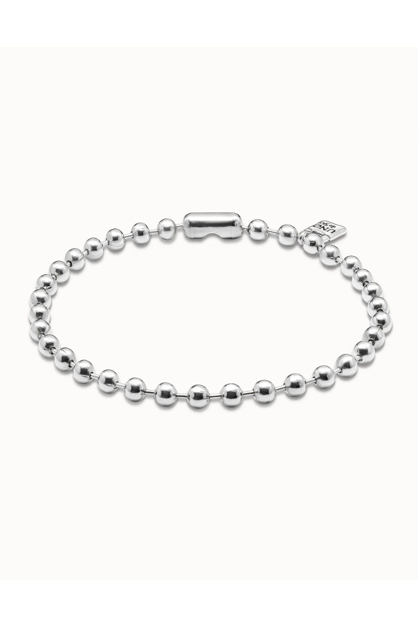UNOde50 Collar bolas con ba&ntilde;o de plata