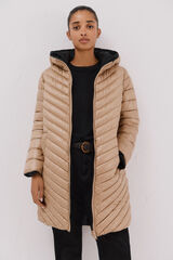 Cortefiel Anoraque reversível thermolite® Tostado