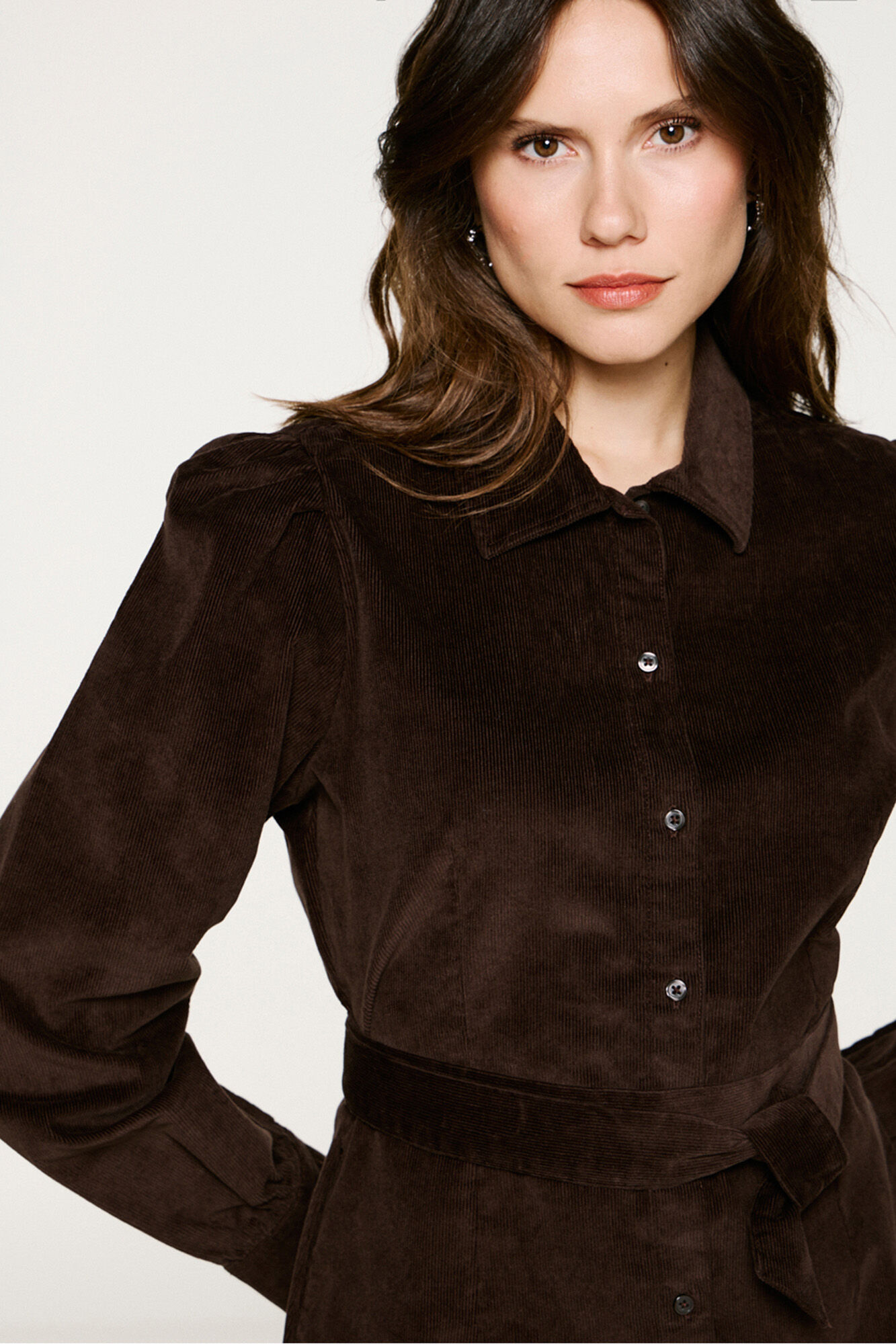 Selected Vestido micropana algod&oacute;n org&aacute;nico