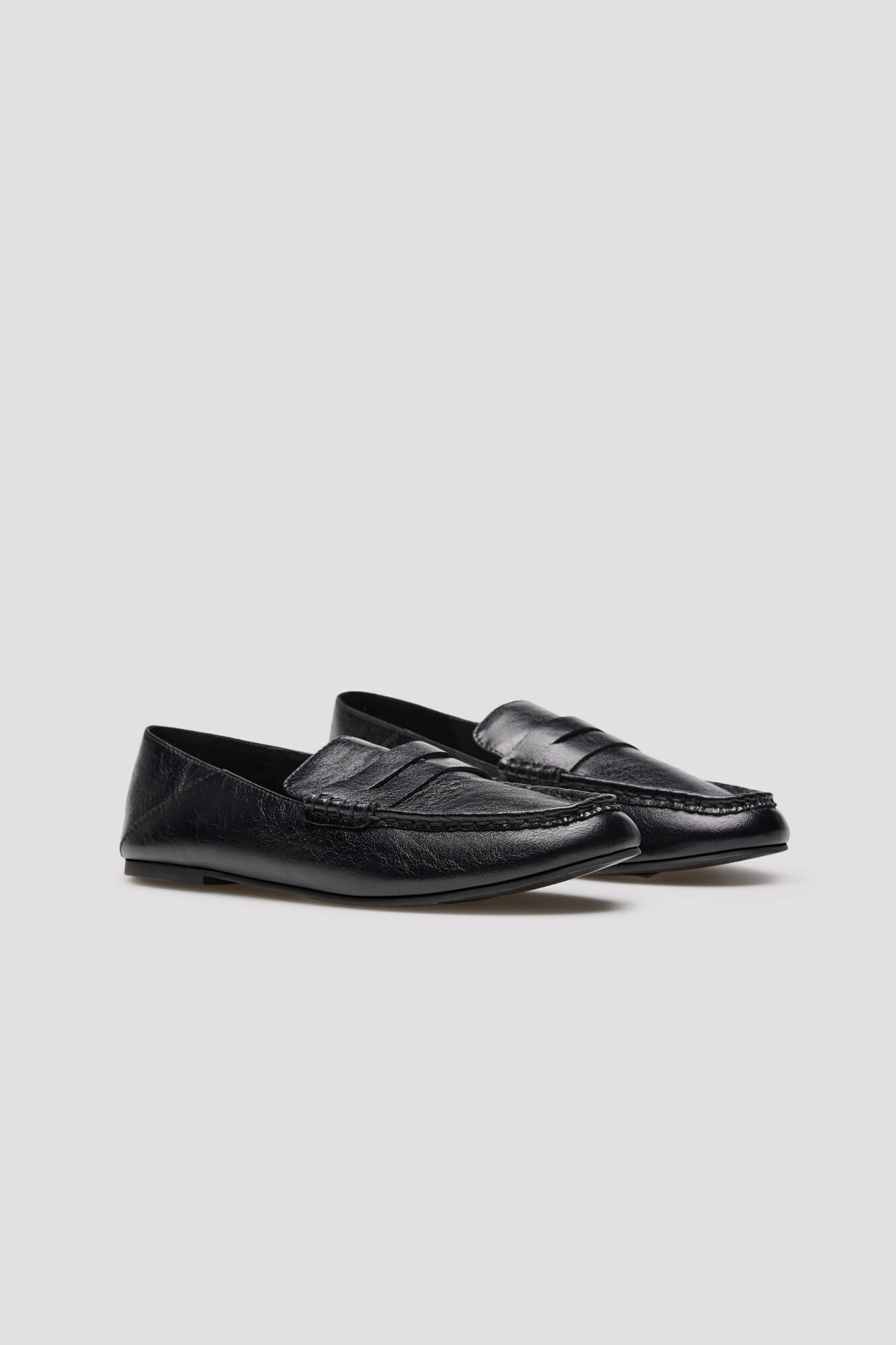 Cortefiel Mocas&iacute;n tal&oacute;n plegable Negro