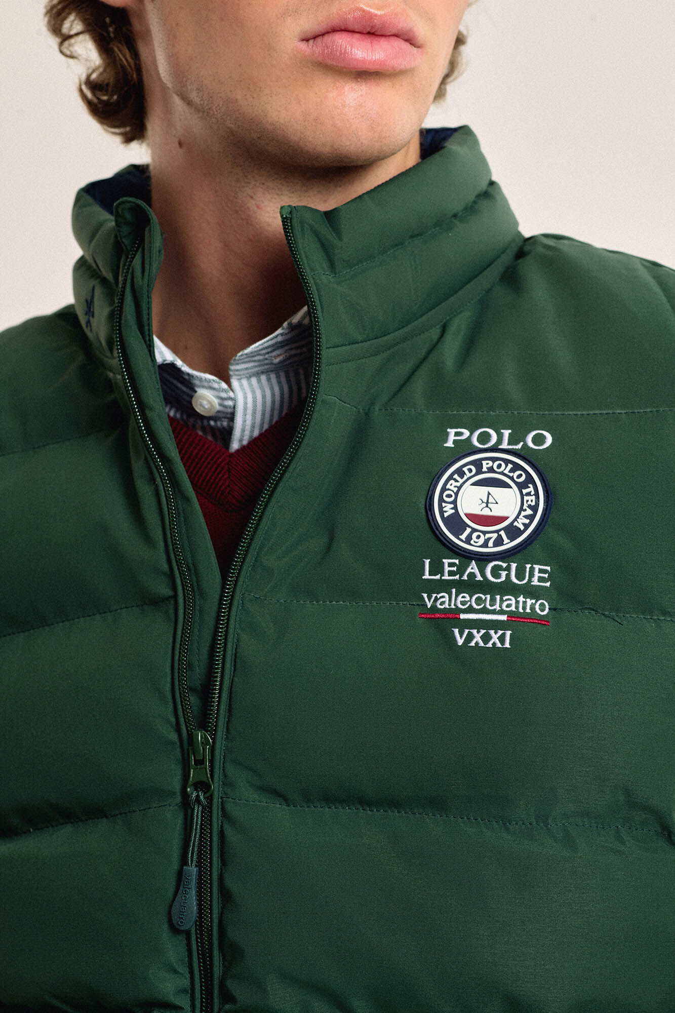 Valecuatro Colete acolchoado verde, modelo Shield Verde