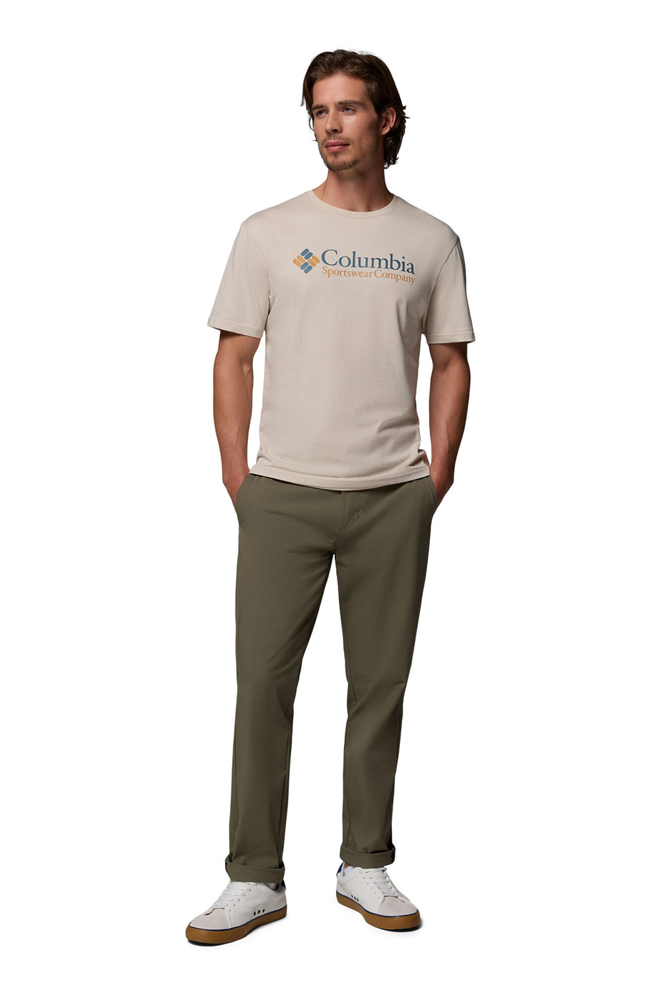Columbia Camiseta Columbia Basic logo&trade; para homem
