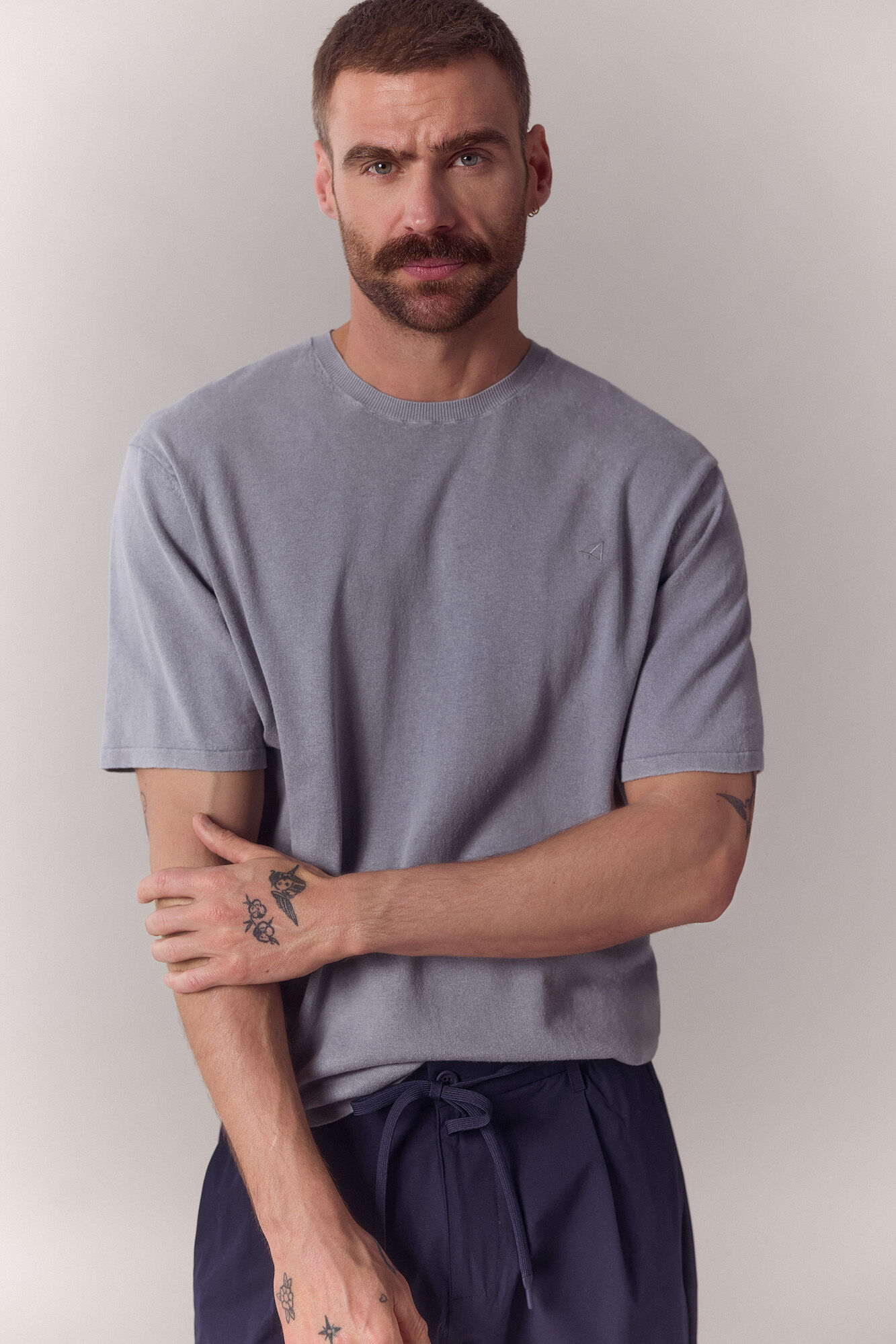 OOTO Camisola de malha de manga curta