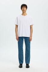 Selected Basic short sleeve T-shirt White