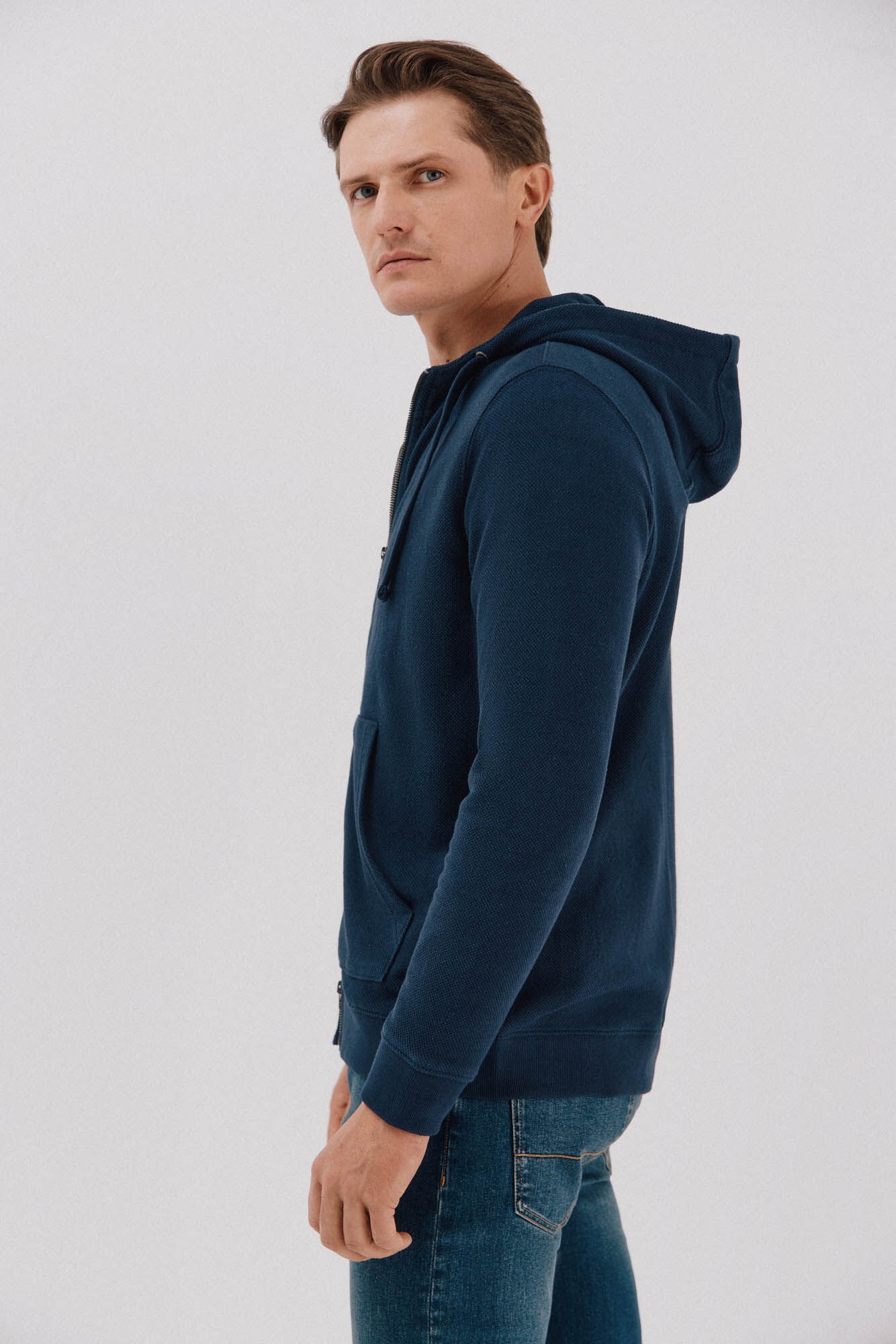 Cortefiel Hooded cardigan