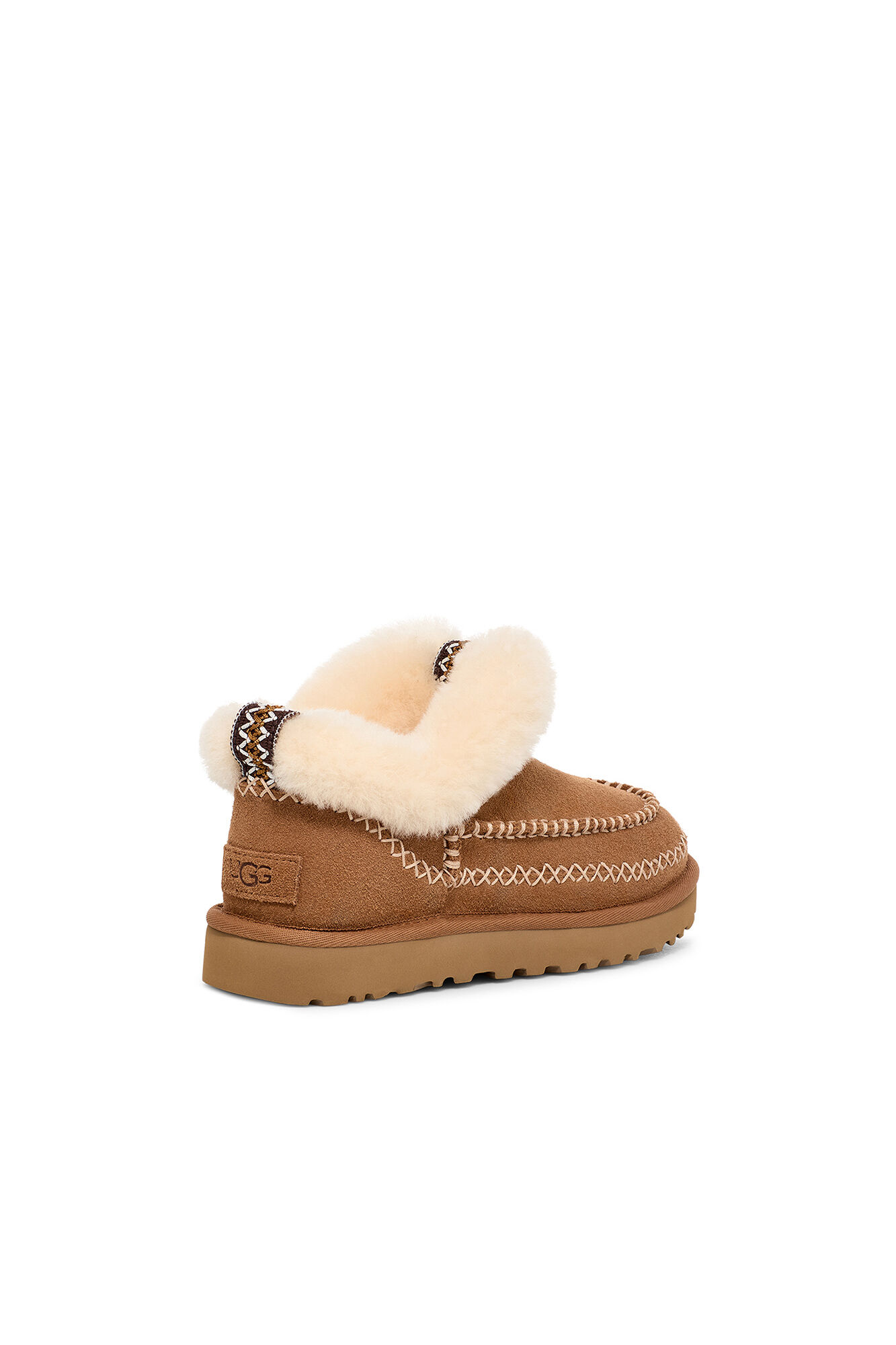 Ugg Bota feminina cl&aacute;ssica Ultra Mini Alpine Castanho