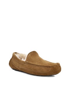 Cortefiel Ascot suede loafer style slipper Camel