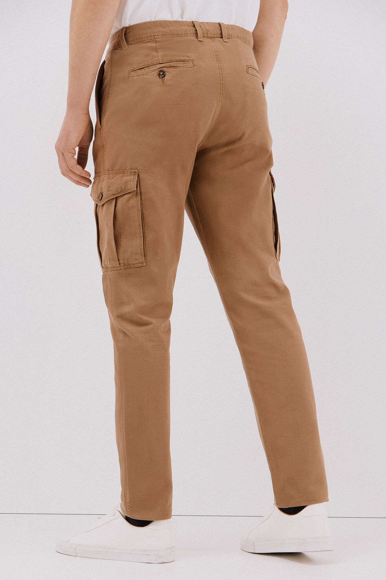 Cortefiel Cargo trousers  Camel
