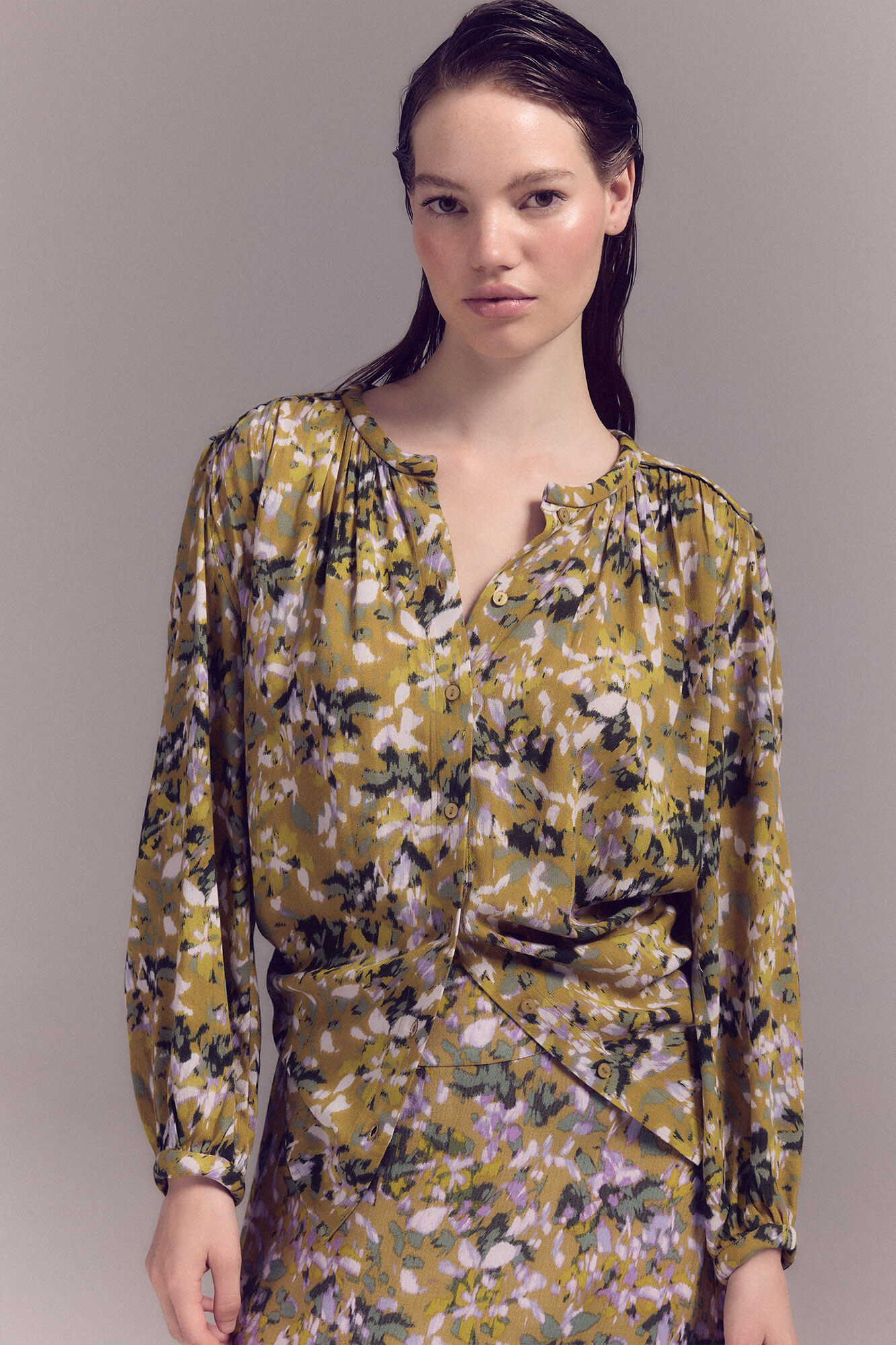 Blusa Fluida Blusas Mujer Rebajas Pedro Del Hierro Cortefiel