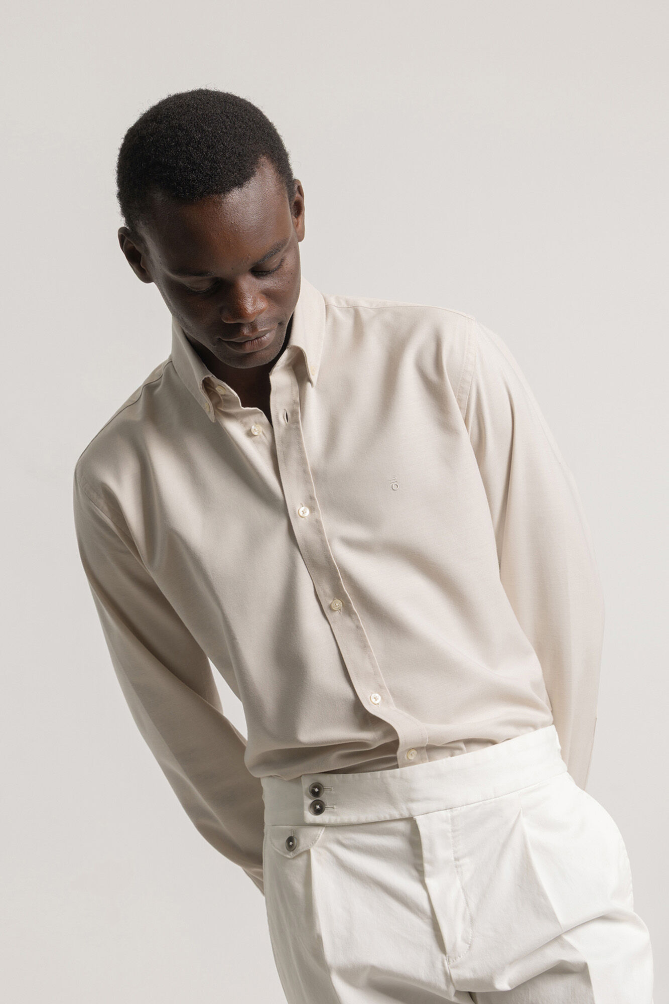 PuroEGO Camisa oxford corte slim