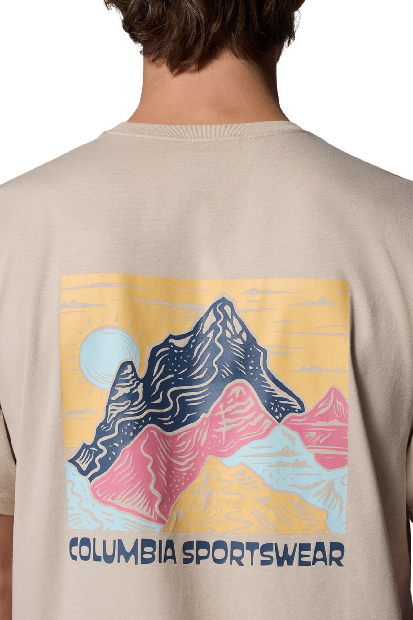 Columbia T-shirt com estampado CSC&trade; Tostado