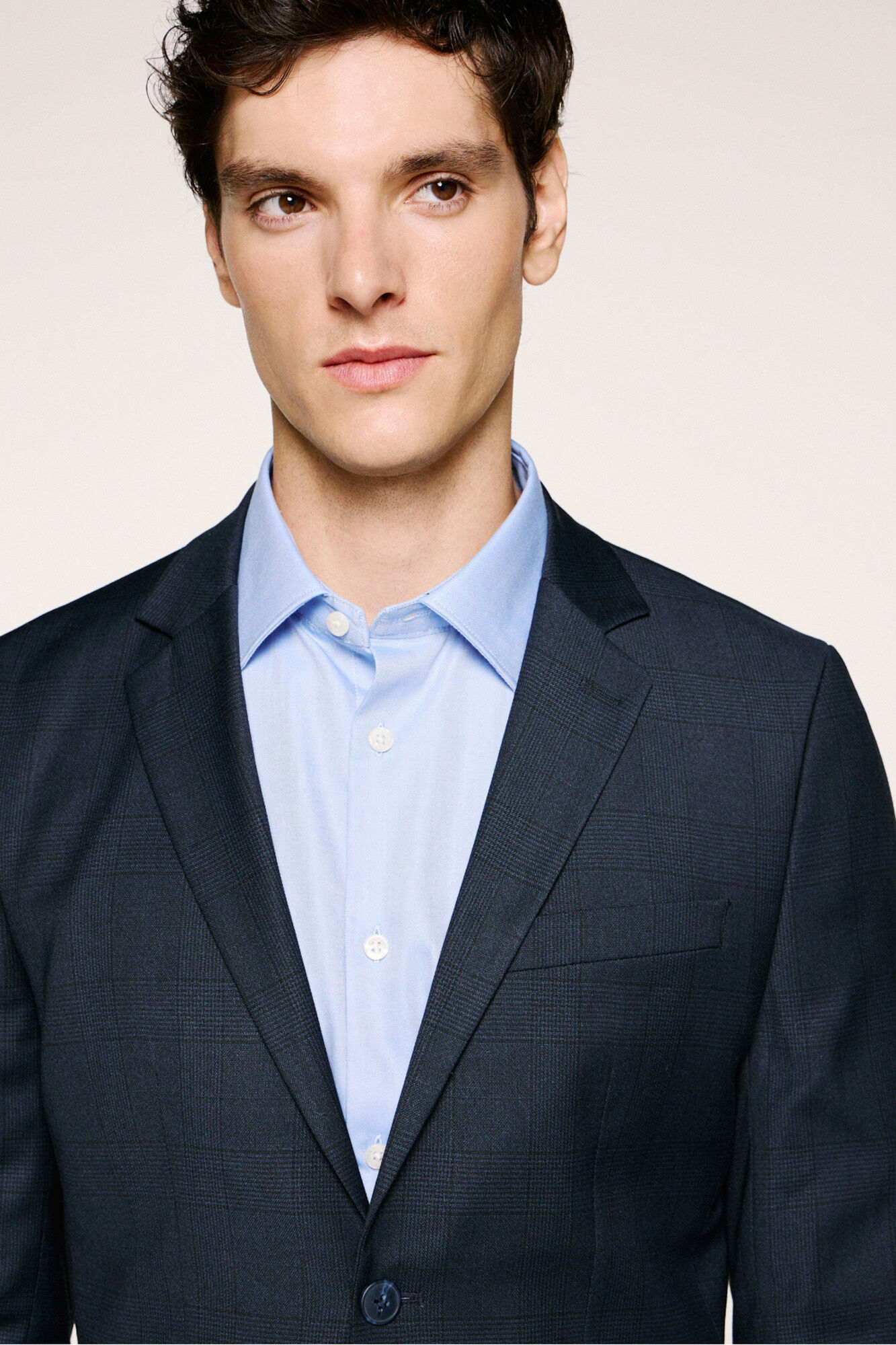 Selected Blazer xadrez slim fit