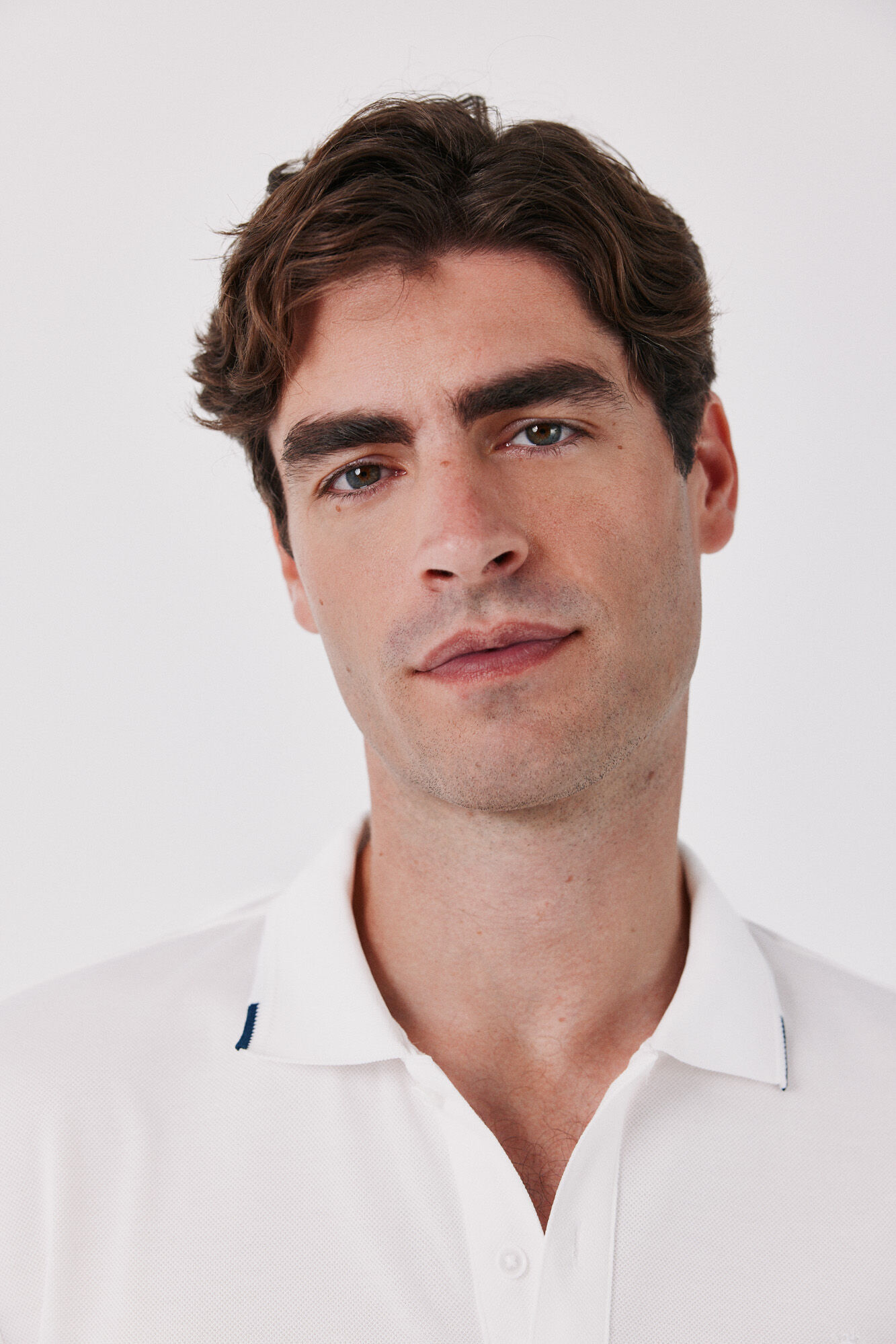 Cortefiel Polo COOLMAX&reg; piqu&eacute; Blanco