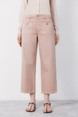 Cortefiel Navy pocket jeans Pink