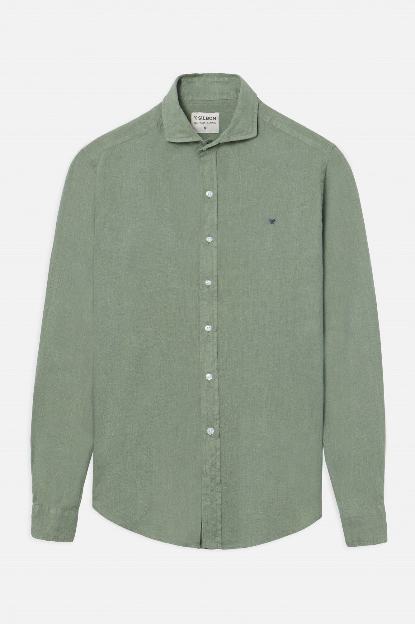 Silbon Camisa sport ligera Verde