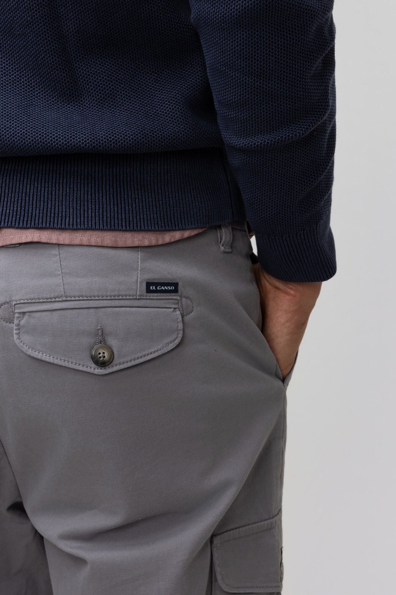 El Ganso Cal&ccedil;a cargo Cinzento