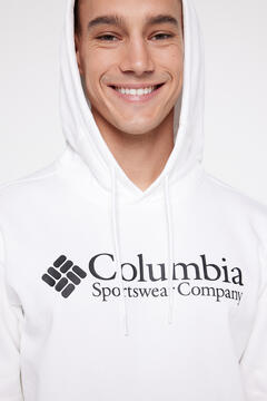 Cortefiel Men's Columbia CSC Basic Logo™ II hoodie White
