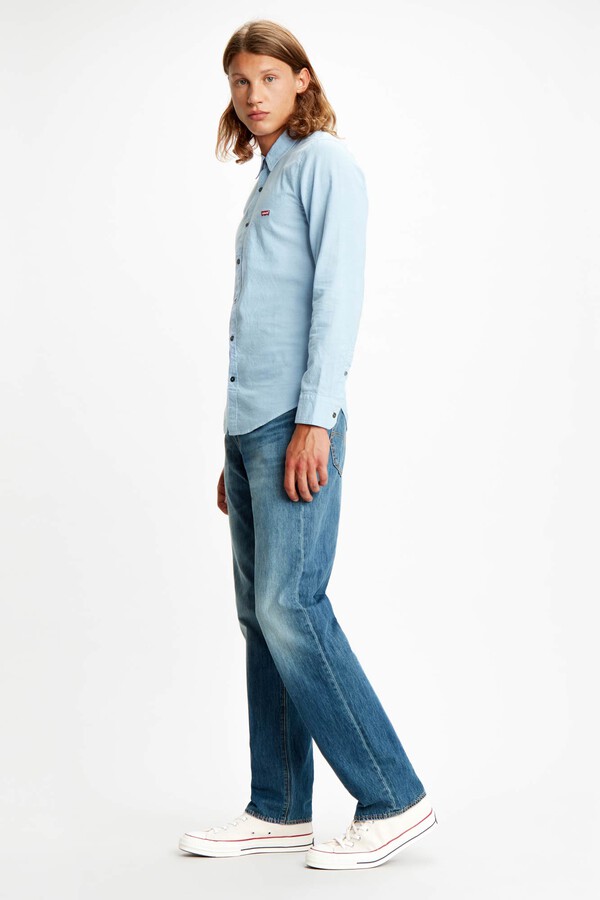 Cortefiel Camisa Levi's® clássica de ajuste estreito Azul