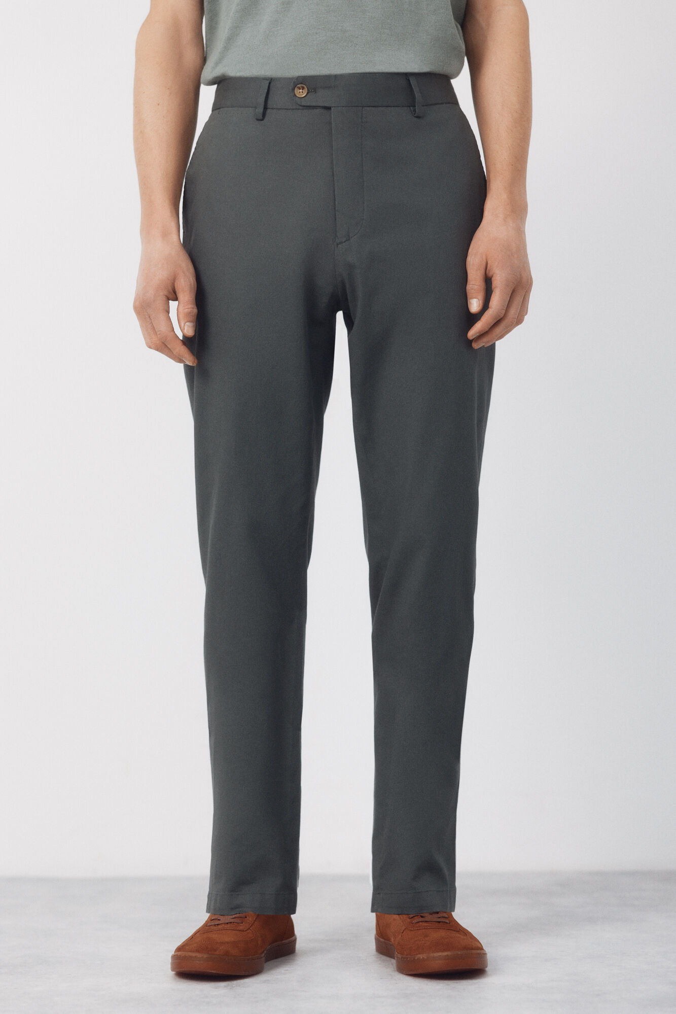 Cortefiel Cal&ccedil;a coordenada em mistura de linho